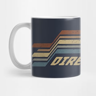 Dire Straits Stripes Mug